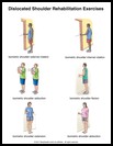 Thumbnail image of: Shoulder Dislocation Exercises, Page 1: Illustration